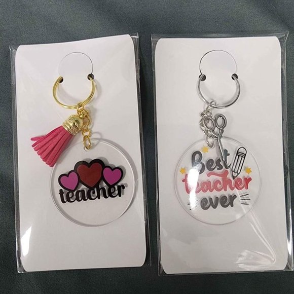 Variety of Custom Made Keychains; Made by Local Vendor - Picture 4 of 7